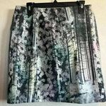 Catherine Malandrino  enchanted forest multicolored a-line mini skirt Photo 0