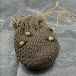 Saks 5th Avenue Saks Fifth Avenue Tan Crochet Mini Bag Photo 6