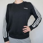 Adidas  Women Essentials 3-Stripes Sweatshirt Black Photo 9
