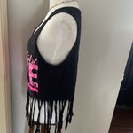 Popular Sports Atlantic City cropped fringe bottom tank top Photo 2