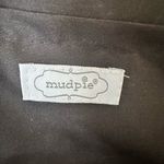 Mud Pie  “C’est La vie” Woven Straw Clutch with Black Pom Pom Photo 2