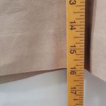 J.Crew  Tan Pencil Mini Linen Skirt Size 10 Photo 6