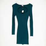 Abercrombie & Fitch NWT Ribbed Knit Mini Dress S Blue Photo 1