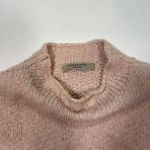 ALLSAINTS  Wool Blend Mock Neck‎ Chunky Knit Sweater Womens Medium Mauve Pink Photo 3