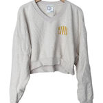 Aerie Offline by Tan Cropped Sweatshirt Maybe Later Sz XL Photo 0