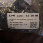 Fenty nwt bra still in bag 34a black multi colored plaid Size undefined Photo 3