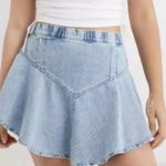Aerie  Denim Ruffle Skirt Small Women’s Photo 0