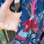 Biba bird print shirt dress Blue Size undefined Photo 3