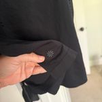 Athleta  seamless short sleeve workout shirt black top foothill tee Photo 3