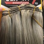 Human hair clip in extensions 18 inch 9 pcs Photo 4