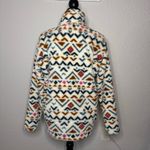 Eddie Bauer  1/4 Zip Quest Plush Fleece Pullover Jacket Size M Multicolor Aztec Photo 8