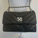 Badgley Mischka  Quilted Crossbody Convertible Purse Chain Strap Vegan Leather Photo 2