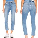 RE/DONE  90s High Rise Ankle Crop Jeans Size 26 Button Fly Denim Jean Photo 1