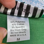 Pinup couture Evelyn swing dress green satin with reversable velvet bolero M Size M Photo 14