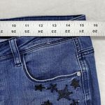 Kensie  Jeans Womens 8/29 Ankle Skinny Blue Denim Pants Embellished star pockets‎ Photo 1
