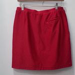Montego Bay Club Monterey Club Skort Size Medium Red Orange Stretch Golf Tennis Skirt Med… Photo 3