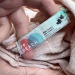 Free People Beach In A Hurry Hoodie Side Slit Pale Peach Pink Pullover One Size Photo 8