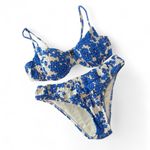 Triangl Nicola Royal Pop Triangl Swimwear Bikini Sz XS Blue Photo 2