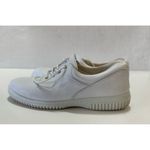 Ecco Soft Women's Leather Lace Up Walking Shoes Beige Size 41 Photo 2