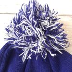 Ossi Ski Wear Pom Pom Beanie Purple White Knit Winter Hat Poms Floral Pink Photo 3