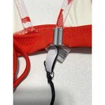 Solid & Striped The Morgan Scoop Neck Bikini Top In Lipstick Red Gingham Large Red Photo 10