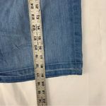 J.Crew women's size 28 Blue Knee-Length Pencil Skirt denim jean raw hem Photo 8