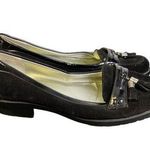 Anne Klein  Women's Black Tassel Loafer Size 8.5 - SKU 1938 Photo 0
