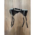 Victoria's Secret Very Sexy Black Rhinestone Lace Garter Belt XS/S Lingerie Photo 2