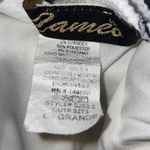 Cameo  rose drawing print strapless dress Photo 4