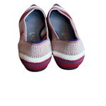Rothy's The Point Varsity Stripe Flats Pointed Toe Slip Photo 4