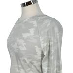 Spanx  Better Base Crew Womens Long Sleeve Camo Print Top Size Large Photo 3