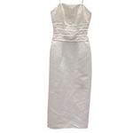 Gloria Vanderbilt Vintage  Formal Wedding Gown Creamy White Lace Overlay Bodice 8 Photo 9