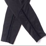 Lululemon  Wunder Under Pant SPECIAL EDITION RUFFLE Black/Black Velvet (RARE) Photo 8