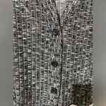 Michael Stars  Felice Ribbed Button Down Crop Cardigan Heather Gray size XS NWOT Photo 5