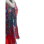Lauren Ralph Lauren Womens Swim Coverup Dress size M Red Print V Photo 2
