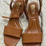 Vince Camuto  Women's Brown Leather Sandals Photo 0