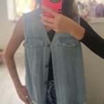 Distressed Denim Cutoff Best Size L Photo 4