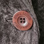 Live a Little Suede Brown Embroidered Floral Velvet Blazer Boho Jacket Size M Photo 6