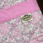 NWOT Naraya Tote Quilted Pink Floral with Bow Photo 7