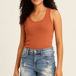 American Eagle Distressed Jean Shorts Super Super Stretch Size 10 Photo 0