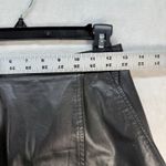 West Bay Leather Skirt Pencil Top Grain‎ Black Career Lined Size 8 Photo 1