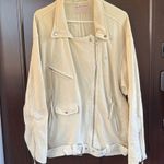 Free People EUC Rebel Moto Jacket Vanilla
Cream Size Large Retail $198.00 Photo 4