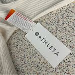 Athleta NWT  Solstice Wrap Merino Wool Blend Sweater Cream Women’s Size XXS Photo 4