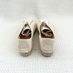 Aquatalia NWOB Flyn Multi Tone Off White Canvas Woven Espadrille Sneaker 6 Photo 72