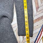 BODEN Open Front Wool Alpaca‎ Blend Long Line Cardigan Sweater Dark Gray Sz 10 Photo 6