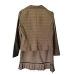 Sweet Suit Petite Women's Coffee Brown 2 Piece Skirt Set. Size 10P Photo 1