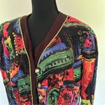 Jessica Howard Vintage Artistic Lightweight Blazer 16 Photo 3
