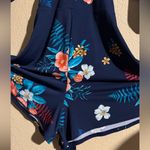 EXPRESS Navy Floral romper Photo 4
