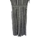 Sugar Lips  Jumpsuit Medium Gray White Sleeveless Trendy Minimalist Photo 2