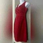 Motherhood Maternity  Sleeveless Red Dress (386) Photo 3